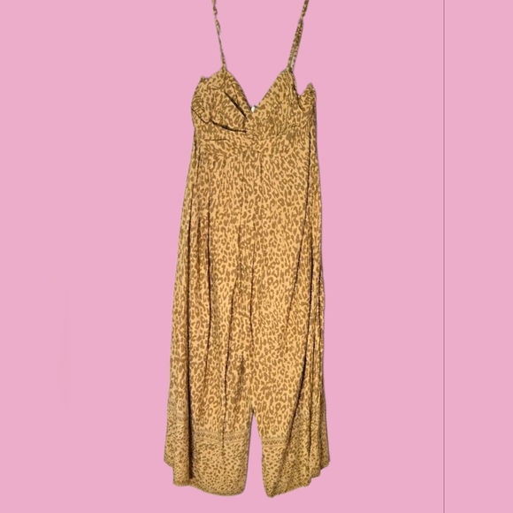 entro Pants - Entro Leopard Print Jumpsuit